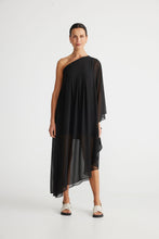 Load image into Gallery viewer, Delilah Dress - Black Georgette
