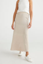 Load image into Gallery viewer, Domenica Knit Skirt - Champagne
