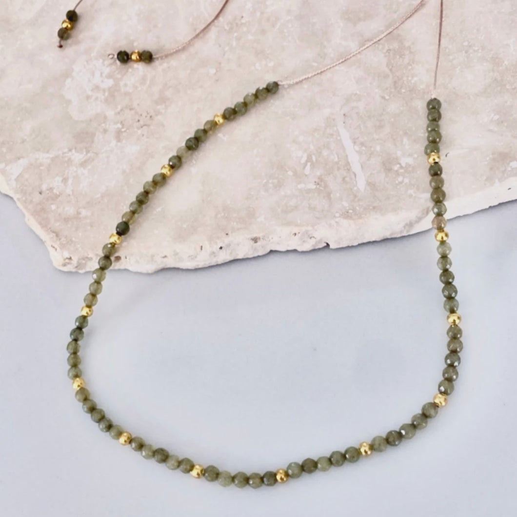 Riviera Necklace Olive